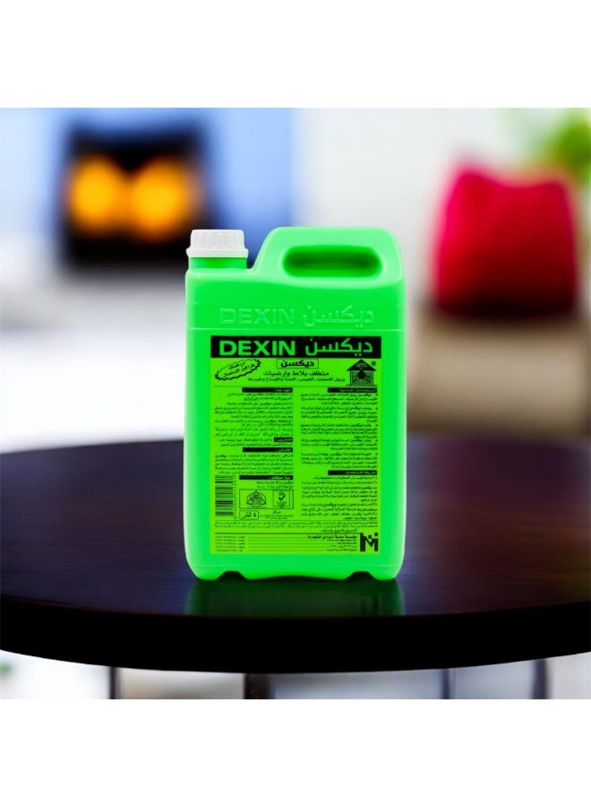ديكسين Floor Cleaner, Highly Concentrated Tile & Surface Cleaner, Removes Tough Stains, Kills Germs, Long-Lasting Fresh Fragrance, 4 L - Image 2